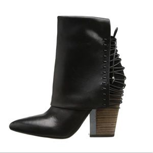 Sam Edelman Martina Corset Booties Black 7